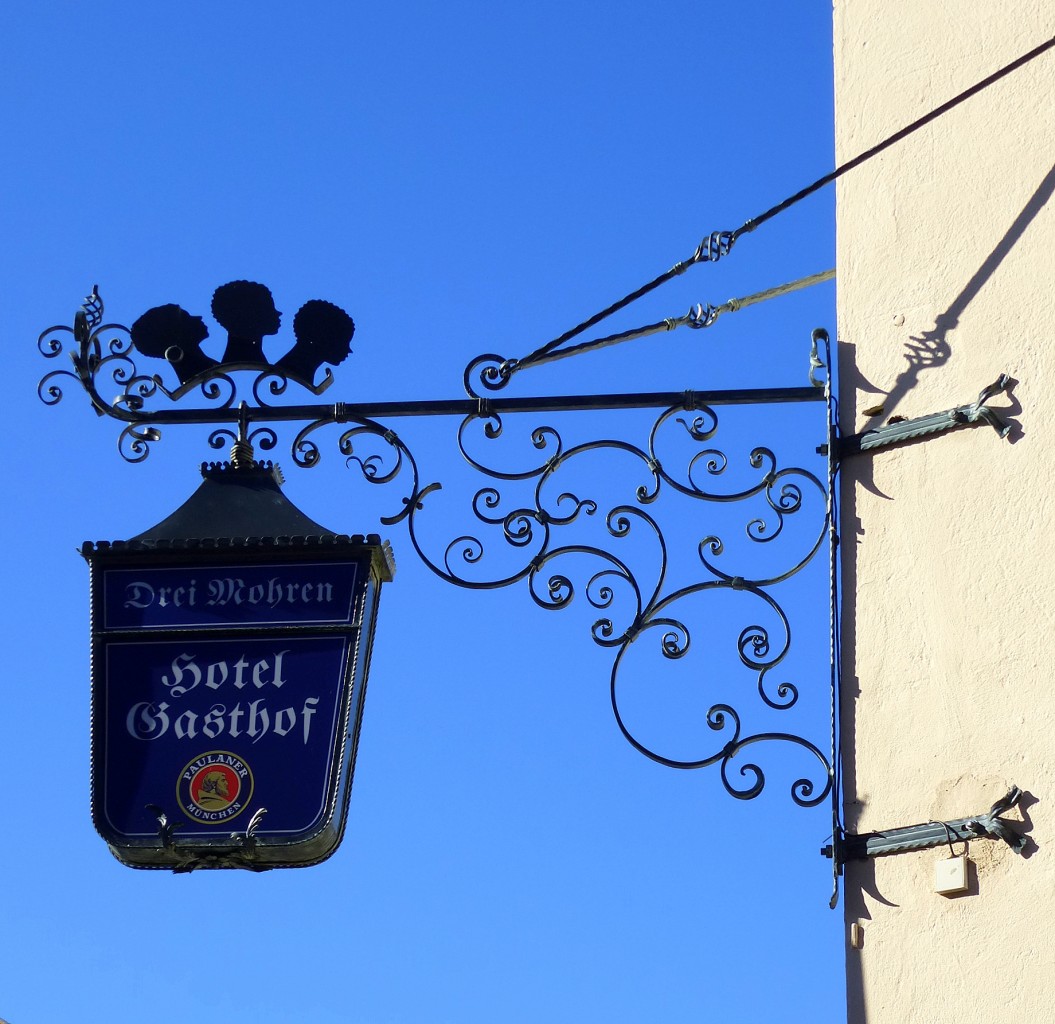 Garmisch-Partenkirchen, Hotel-Gasthof  Drei Mohren , Aug.2014