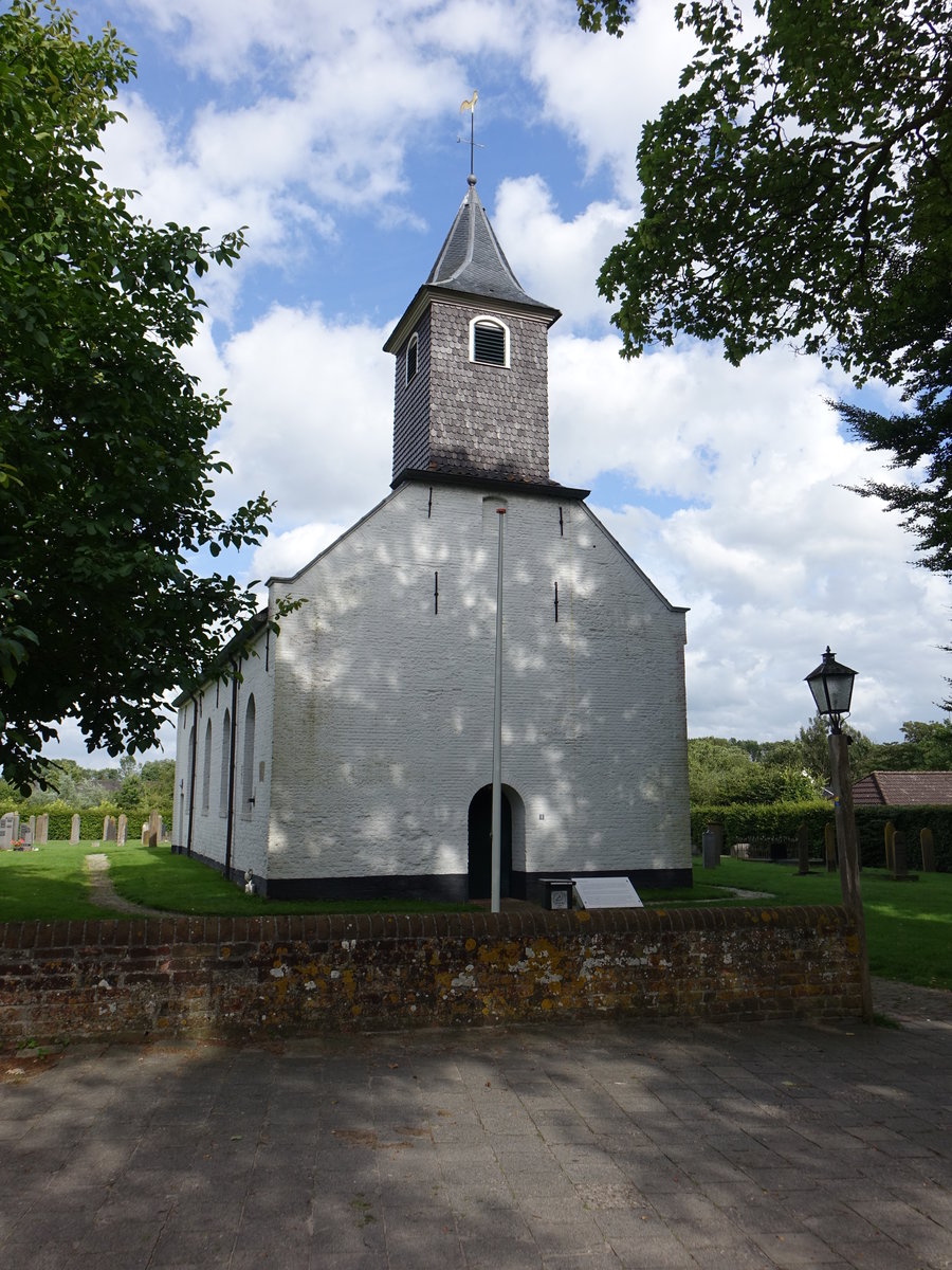 Gasselte, niederl. Ref. Kirche, erbaut im 14. Jahrhundert, Umbauten 1787 und 1851 (28.07.2017)