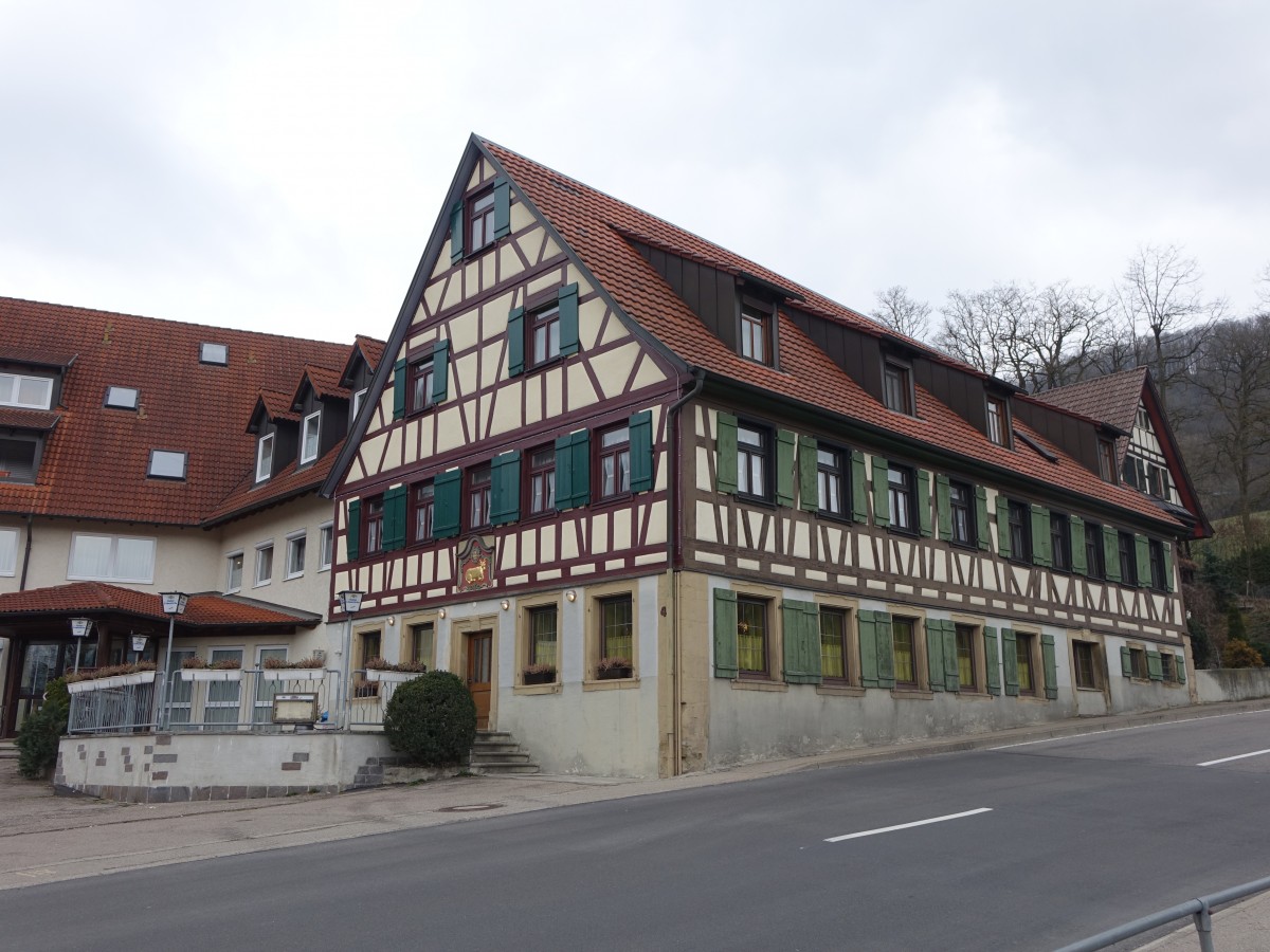 Gasthof zum goldenen Ochsen in Crffelbach (15.03.2015)