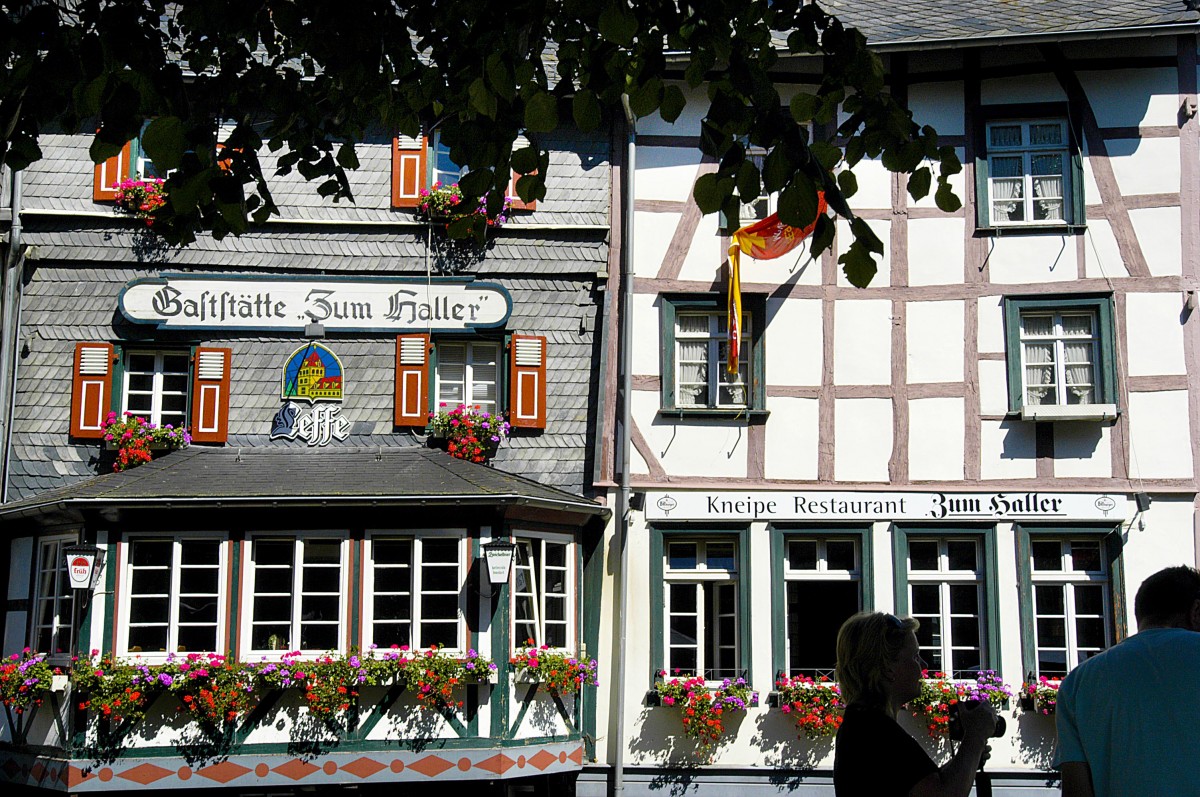 Gaststtte zum Haller in Monschau. Aufnahme: August 2007.