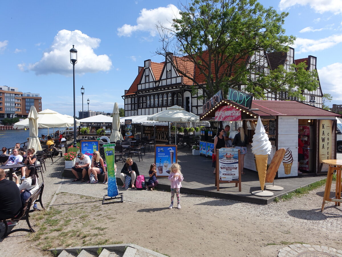 Gdansk / Danzig, Gaststtte im Olowianka Park (02.08.2021)