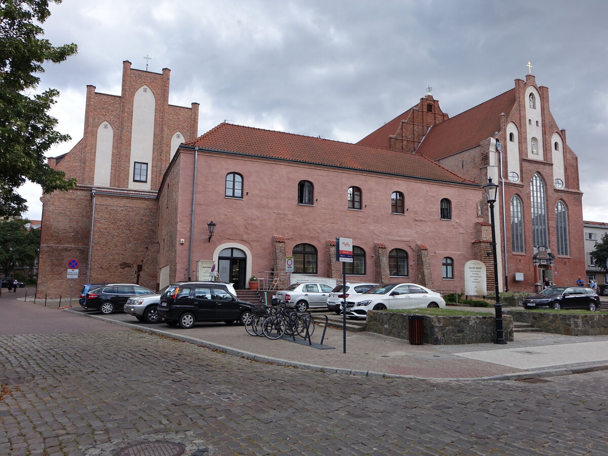 Gdansk / Danzig, Kloster St. Elisabeth, erbaut im 15. Jahrhundert (02.08.2021)