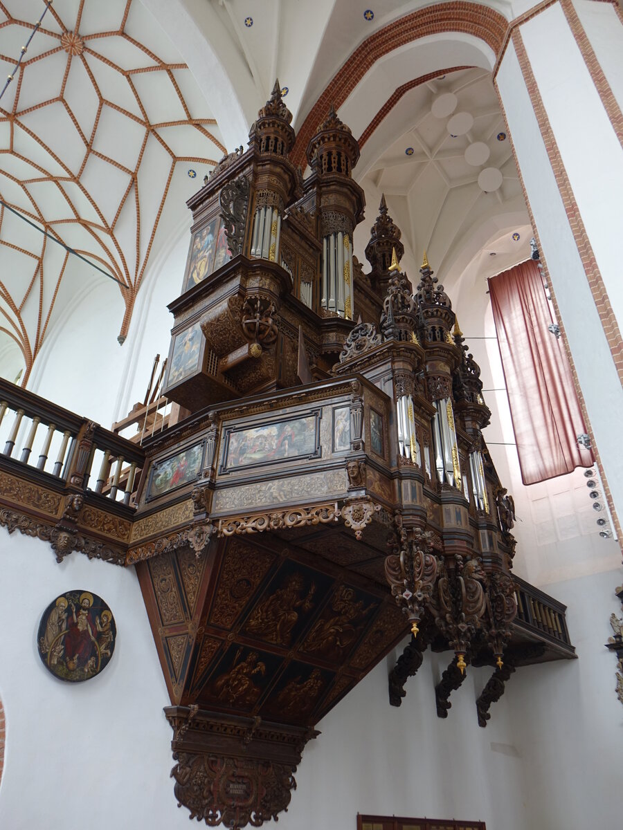 Gdansk / Danzig, Orgel in der Pfarrkirche St. Peter und Paul (02.08.2021)
