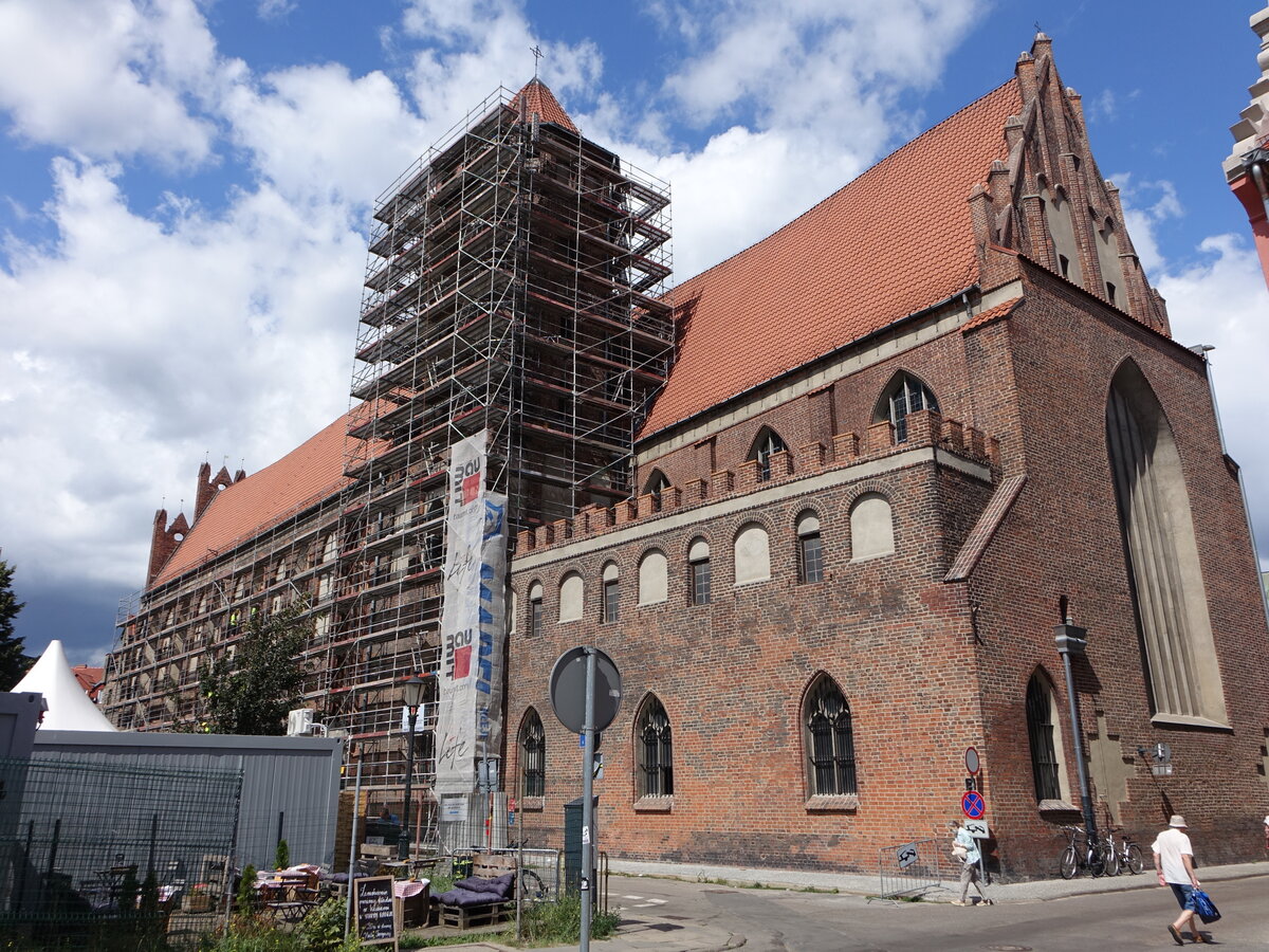 Gdansk / Danzig, Pfarrkirche St. Nikolai, erbaut ab 1384 (02.08.2021)