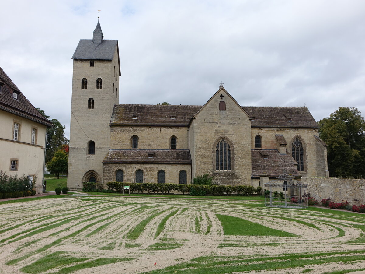 Gehrden, Klosterkirche St. Peter und Paul, erbaut ab 1180 (05.10.2021)