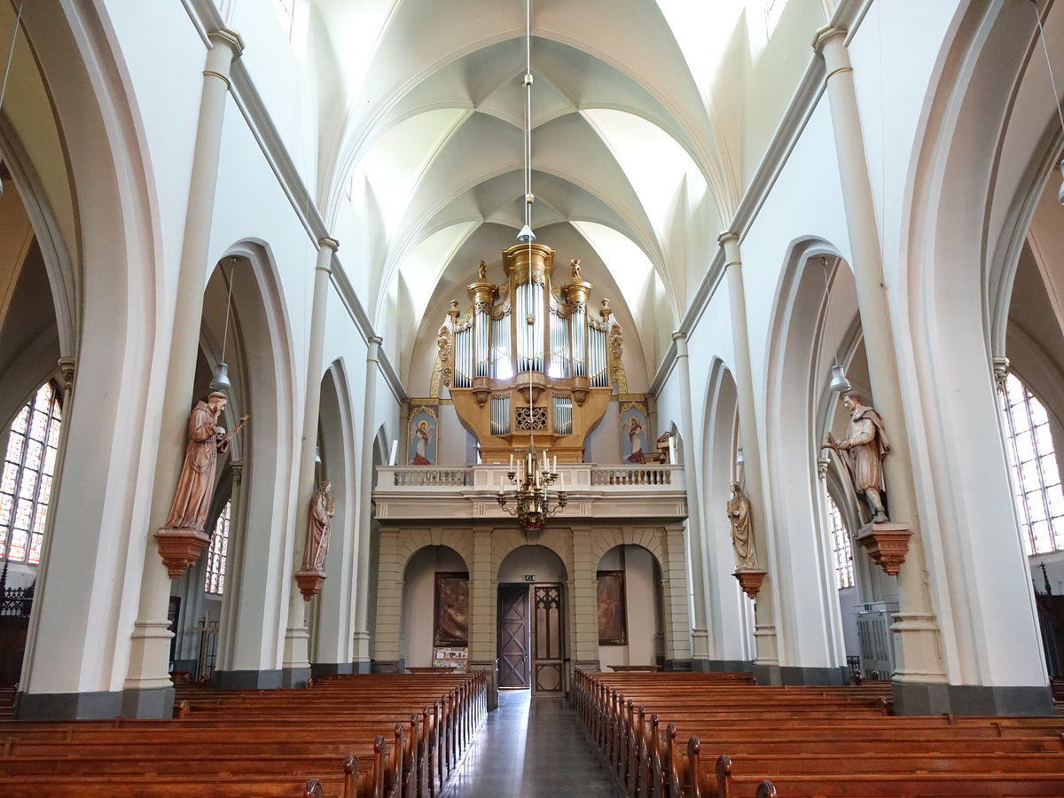Gemert, Orgelempore in der St. Jan Kirche (06.05.2016)