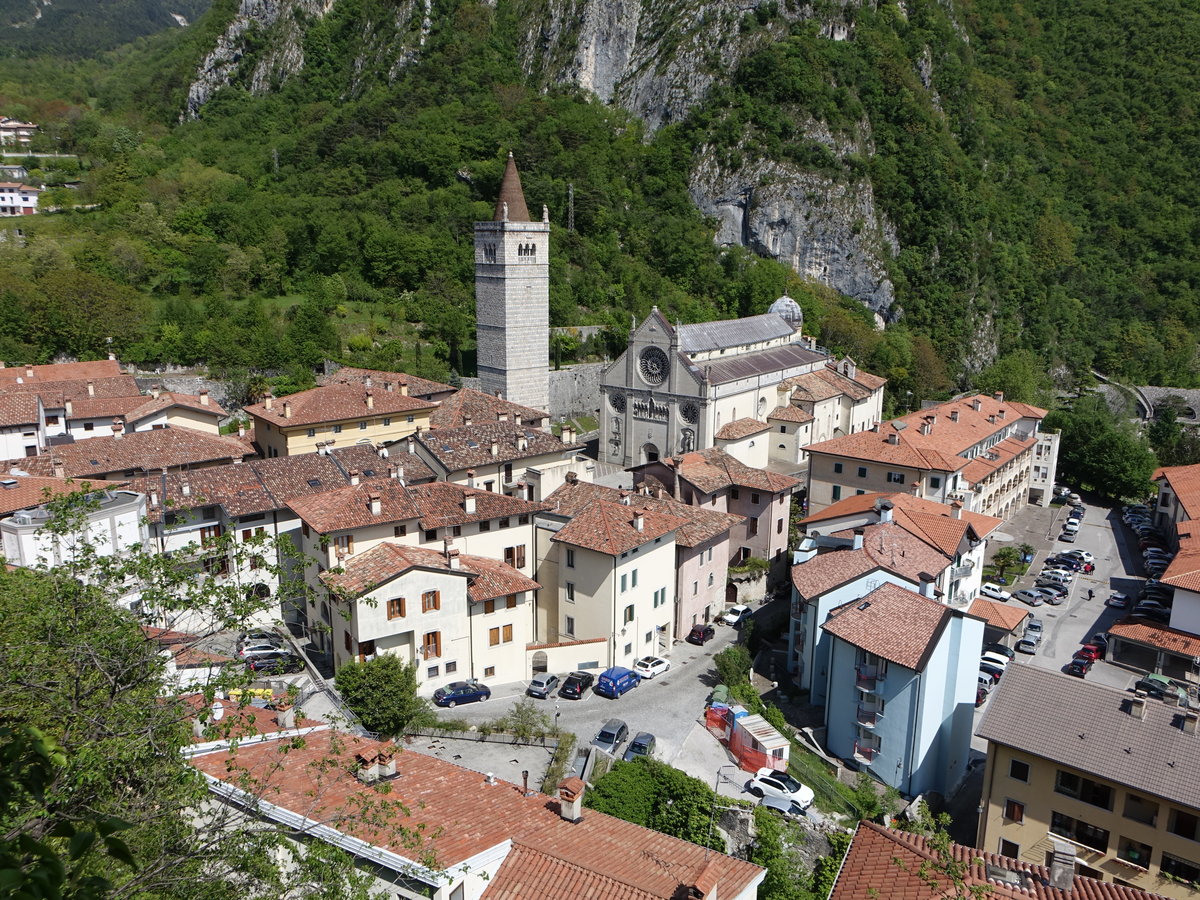Gemona del Friuli, Dom Santa Maria Assunta, erbaut bis 1337 (05.05.2017)