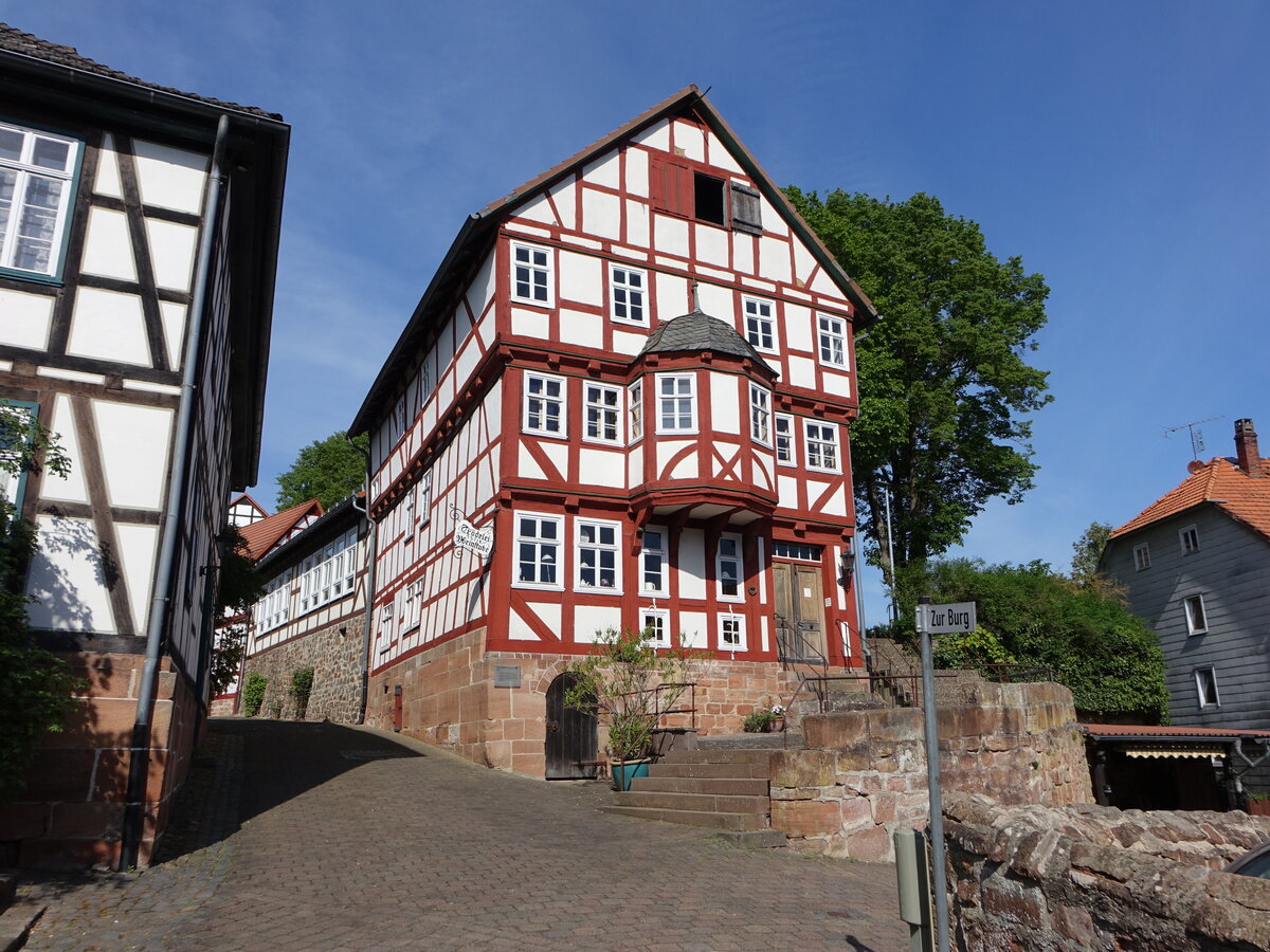 Gemnden a. d. Wohra, ehemaliges evangelischen Pfarrhaus, erbaut 1583 (15.05.2022)