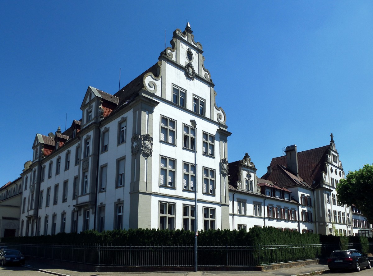 Gengenbach, das Mutterhaus der Franziskanerinnen, erbaut 1907-08, Aug.2015