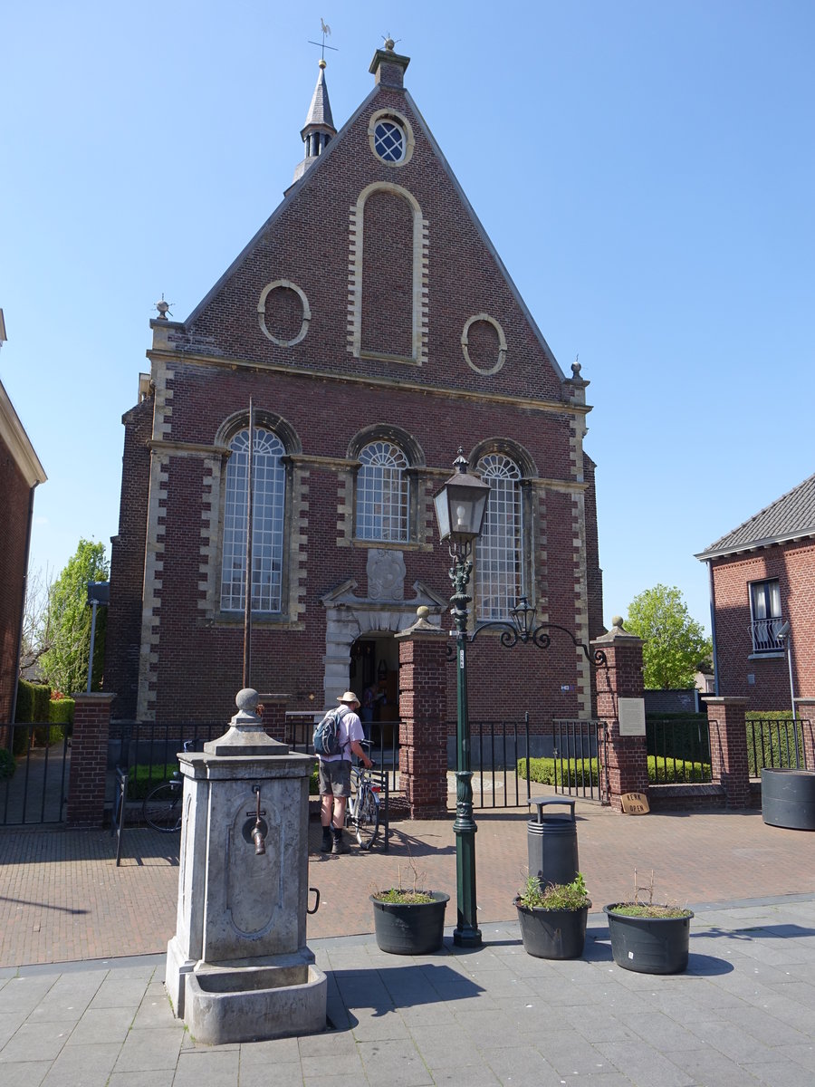 Gennep, Ref. Kirche, erbaut von 1656 bis 1659 (07.05.2016)