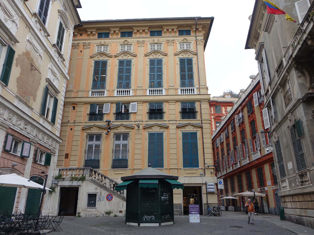 Genua, Palazzo Bianco in der Via Garibaldi, erbaut 1884 (15.06.2019)