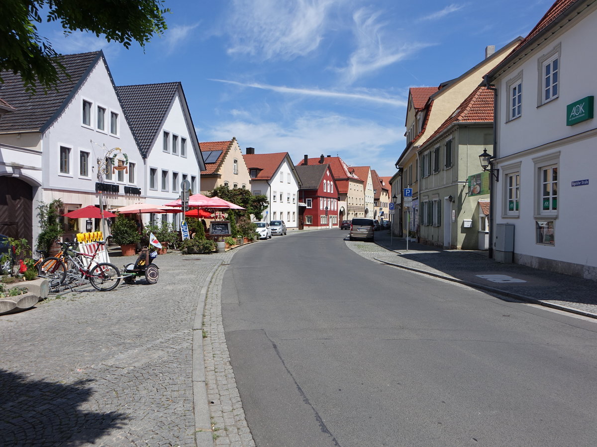 Gerolzhofen, historische Huser in der Rgshfer Strae (28.05.2017)