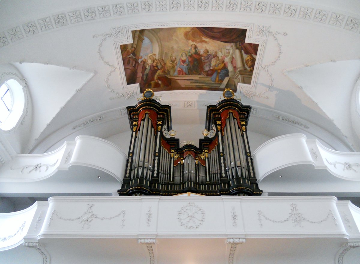 Gersau, Orgelempore der Pfarrkirche St-Marzellus - 03.11.2015