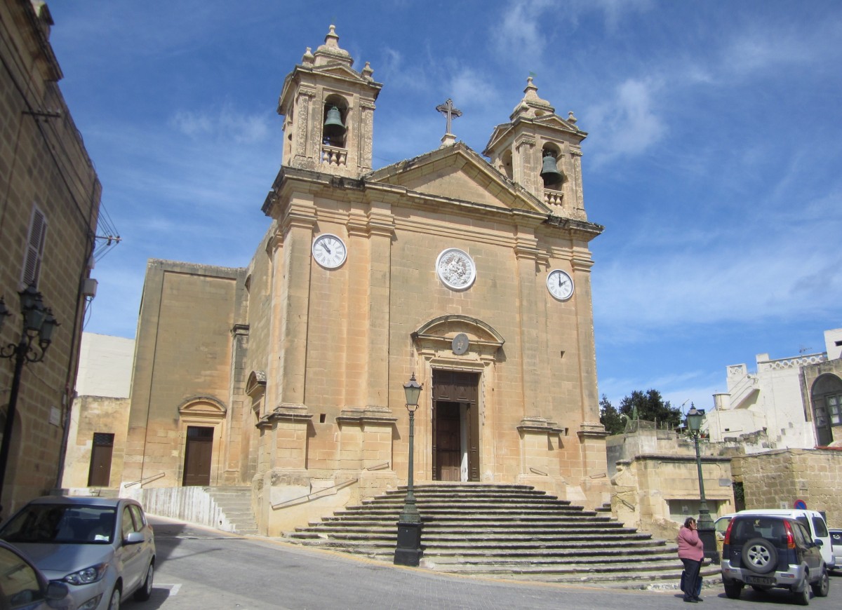 Ghajnsielem, St. Anthony of Padua Kirche (24.03.2014)