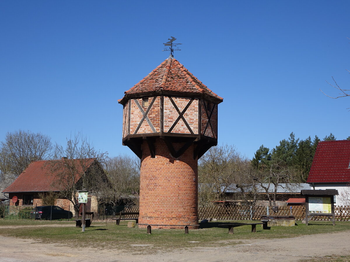Glambeck, Taubenturm an der Dorfstra�e (09.04.2026)