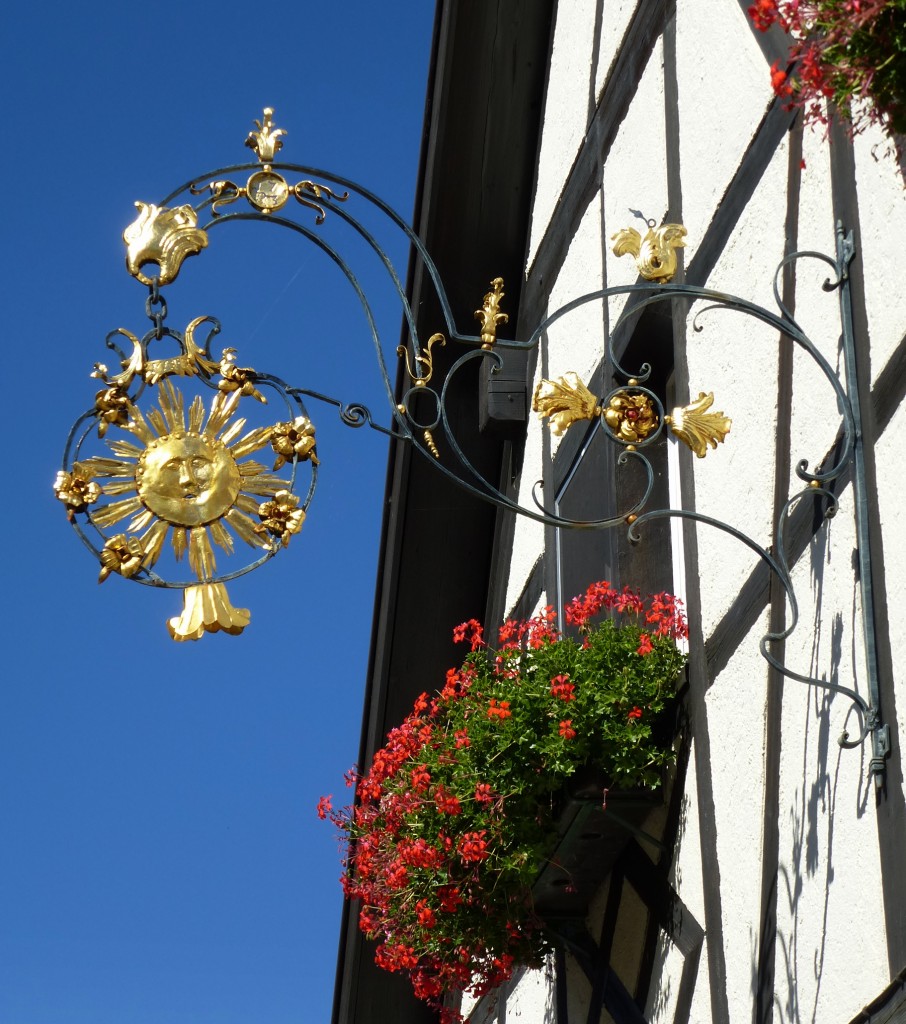 Glottertal, Wirtshaus  Zur Sonne , Sept.2013