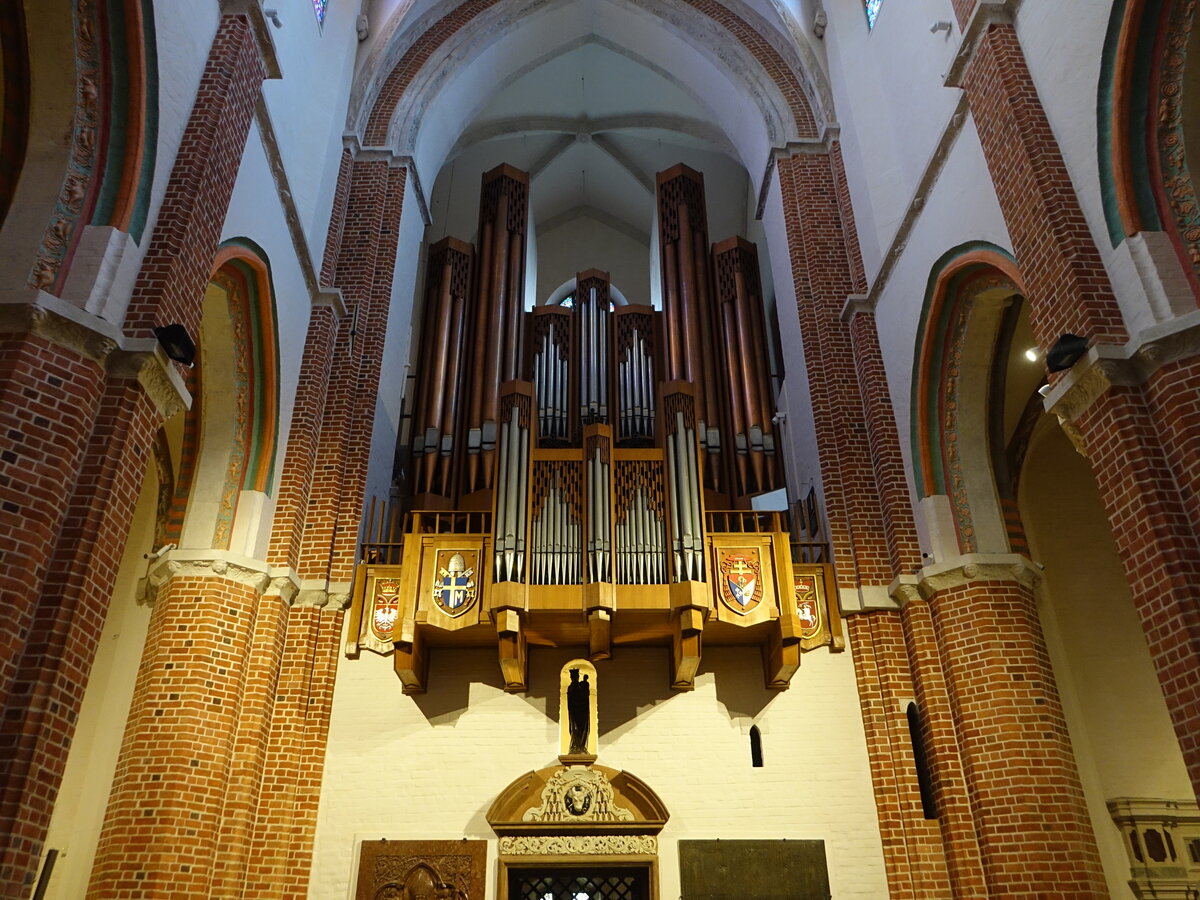 Gniezno / Gnesen, Orgel in der Kathedrale Maria Himmelfahrt (12.06.2021)