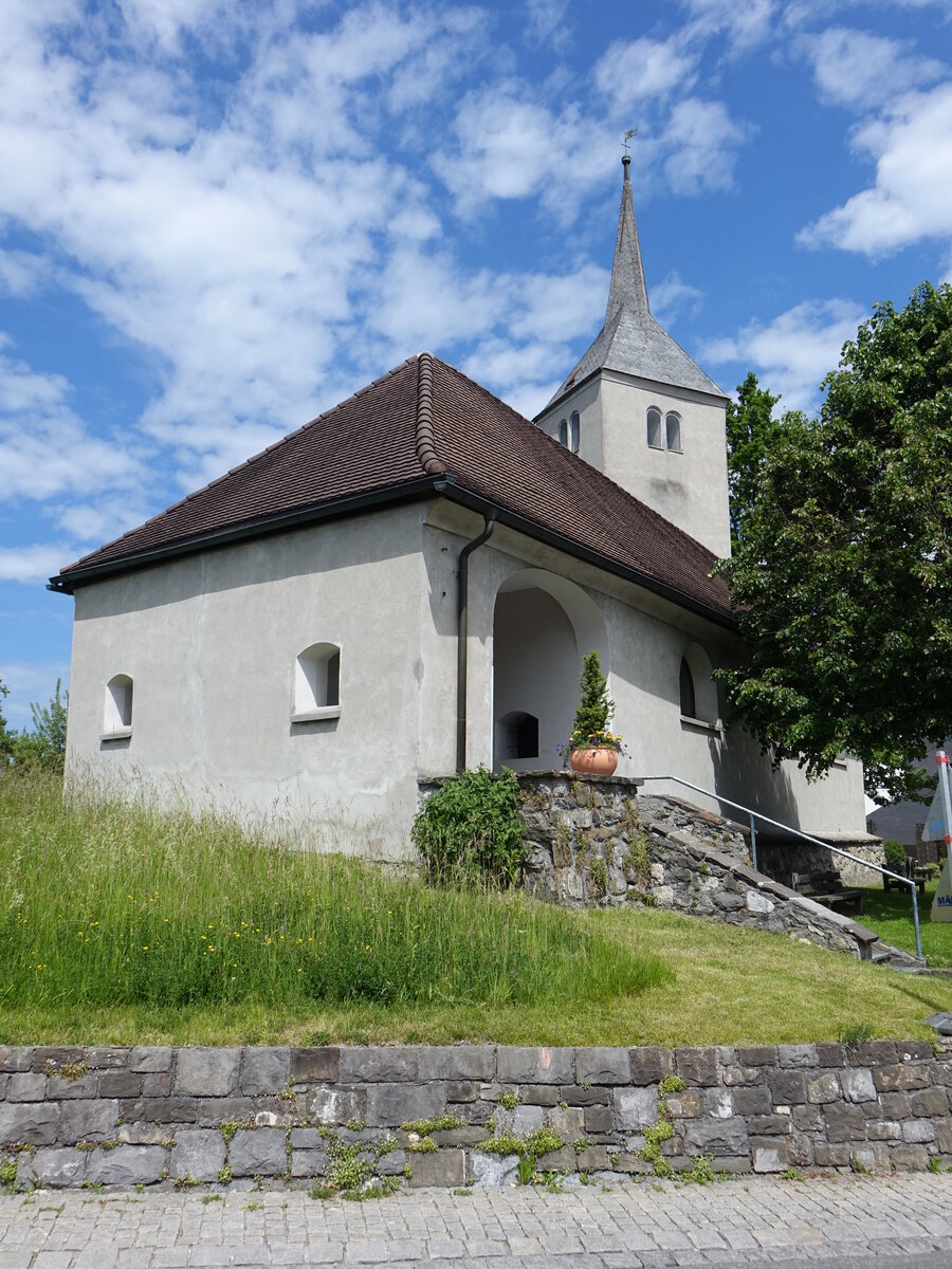 Gfis, alte Pfarrkirche St. Sebastian, erbaut 1429 (03.06.2021)
