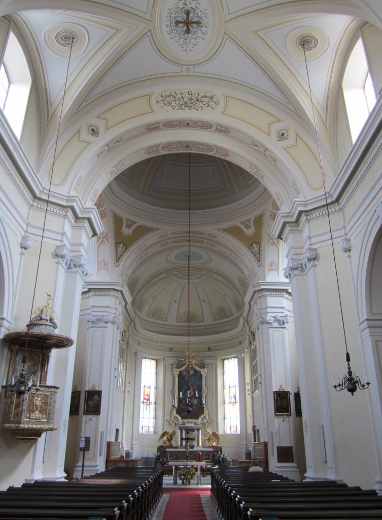 Gllersdorf, barocker Innenraum der St. Martin Kirche (19.04.2014)