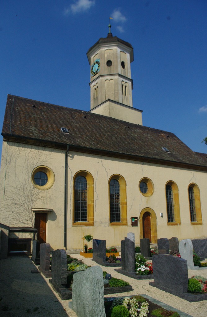 Goldburghausen, Ev. Michaelskirche, erbaut 1711 (26.07.2012)
