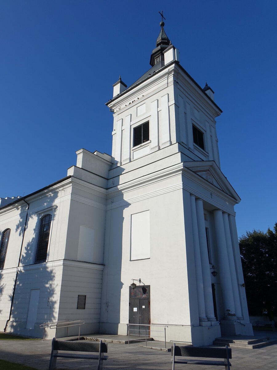 Golub-Dobrzyn / Gollub, St. Katharina Kirche, erbaut von 1823 bis 1827 (07.08.2021)