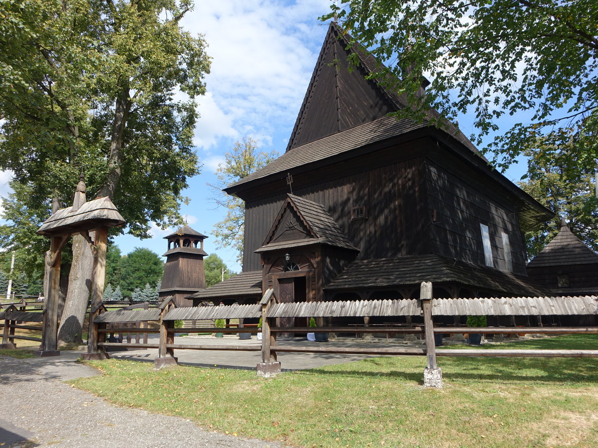 Gosprzydowa, Holzkirche St. Ursula, erbaut bis 1697 (03.09.2020)