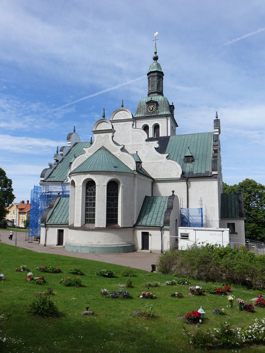 Gränna, Ev. Kirche, erbaut von 1615 bis 1616 durch Per Brahe (15.06.2017)
