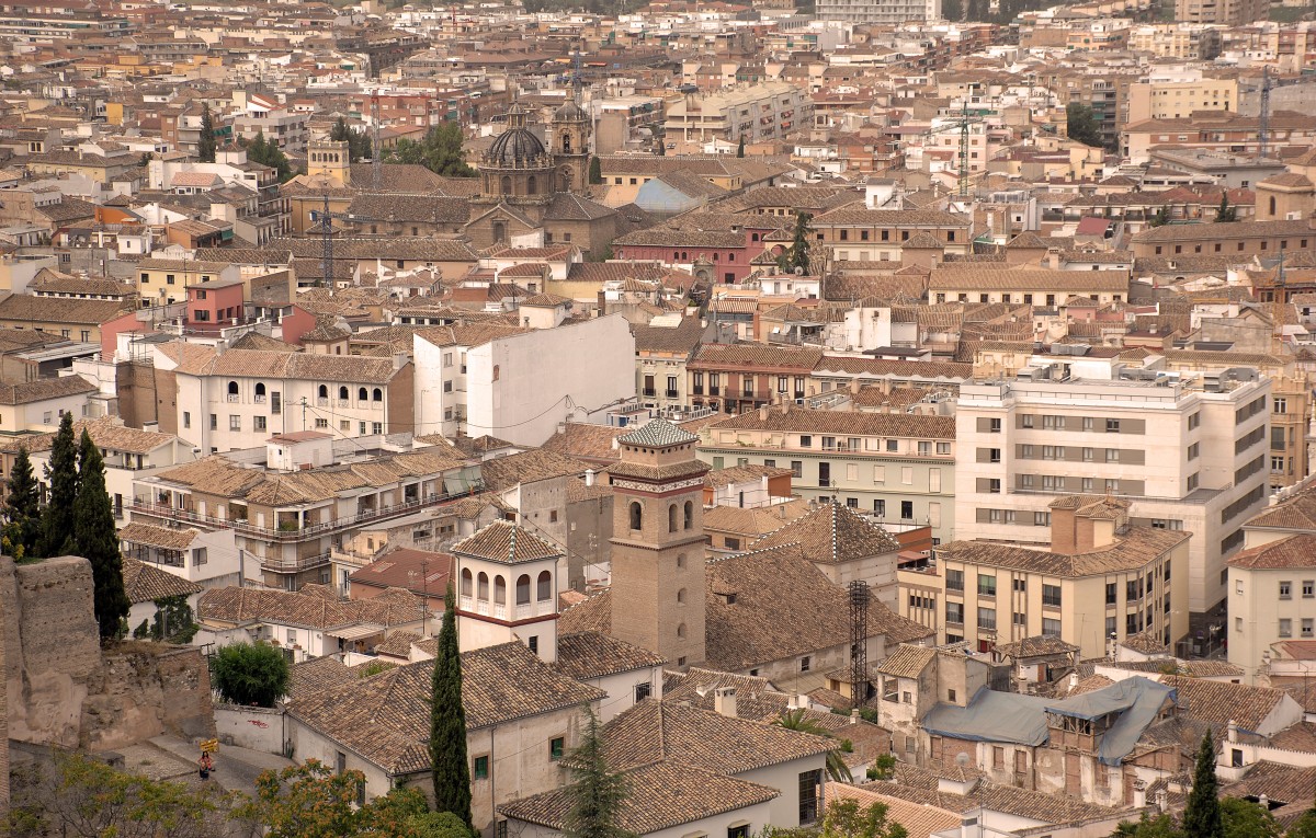 Granada, Andalusien. Aufnahmedatum: 17. Juli 2014.