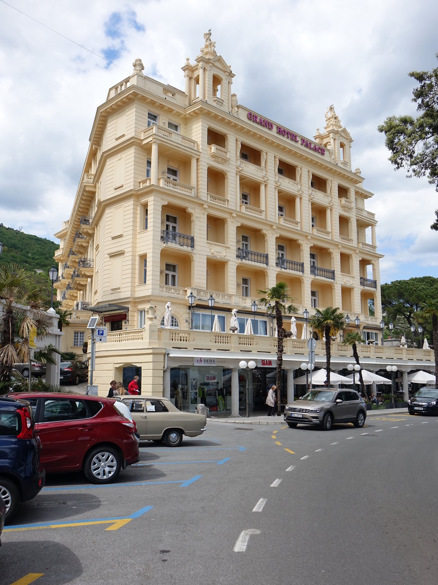Grand Hotel Palace in Opatija am Marschall Tito Platz (29.04.2017)