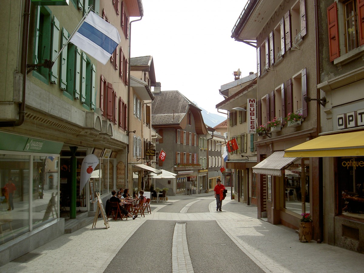 Grand Rue in Chateau-d´Oex (27.05.2012)