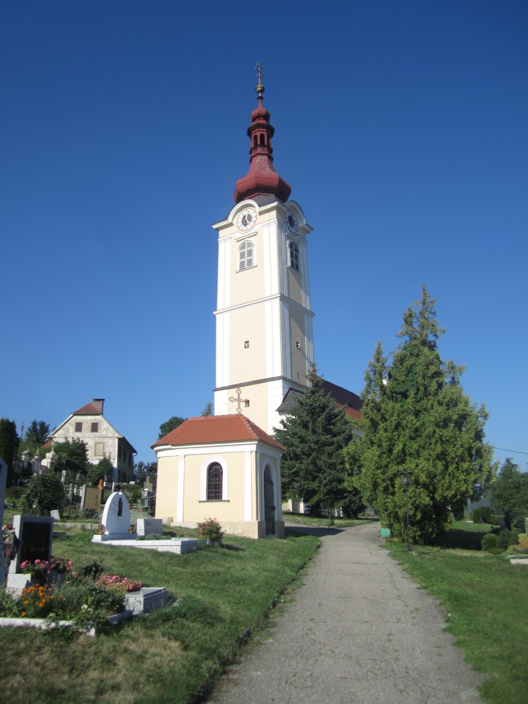 Graz St. Veit, St. Vitus Kirche, erbaut von 1657 bis 1662 von Domenico Sciassia (18.08.2013)