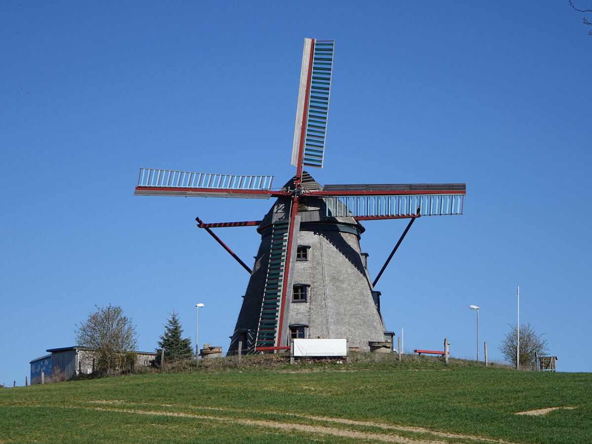 Greiffenberg, Erdholl�nderm�hle, erbaut 1848 (09.04.2026)