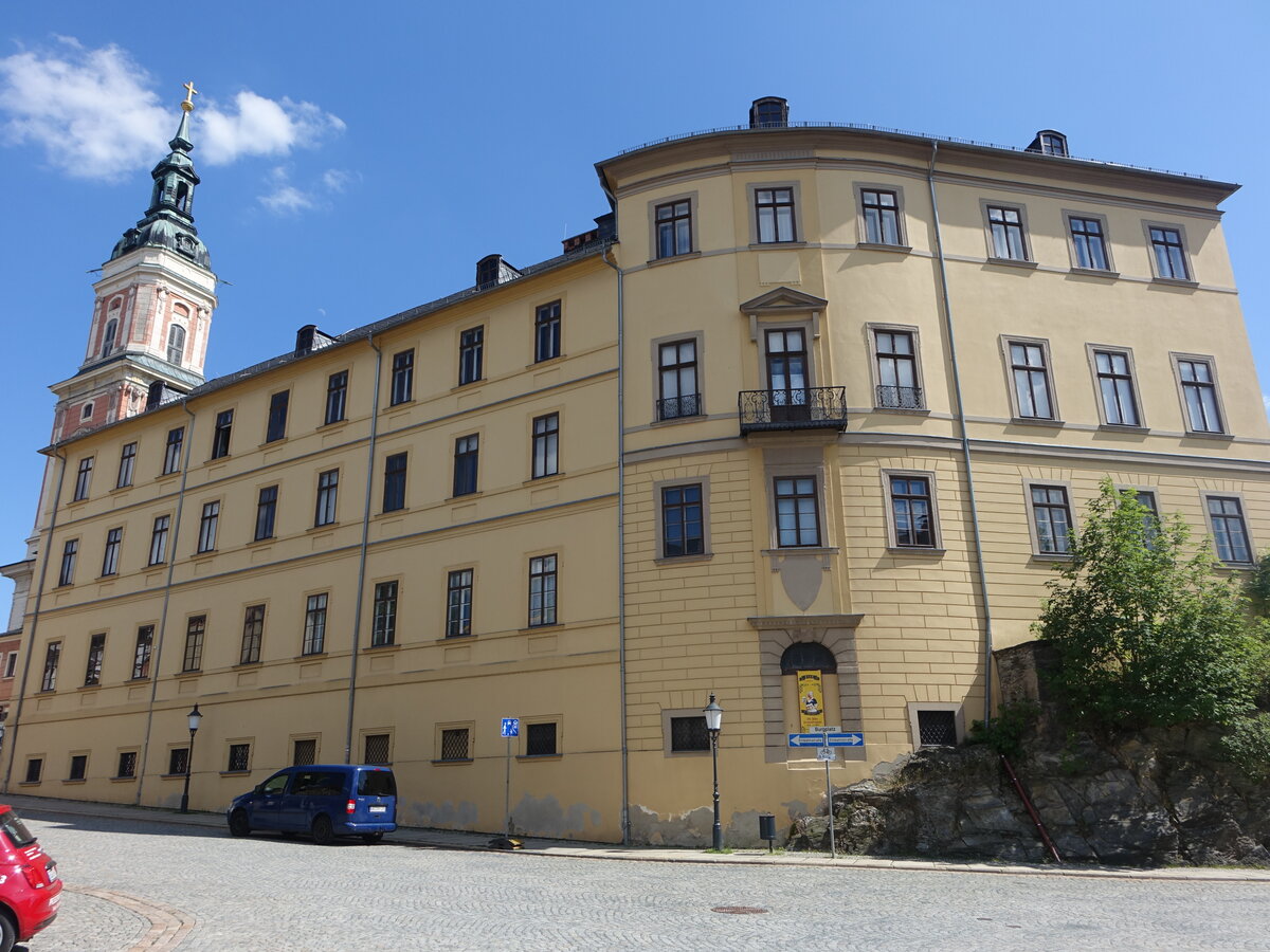 Greiz, unteres Schloss, erbaut im 16. Jahrhundert (25.06.2023)