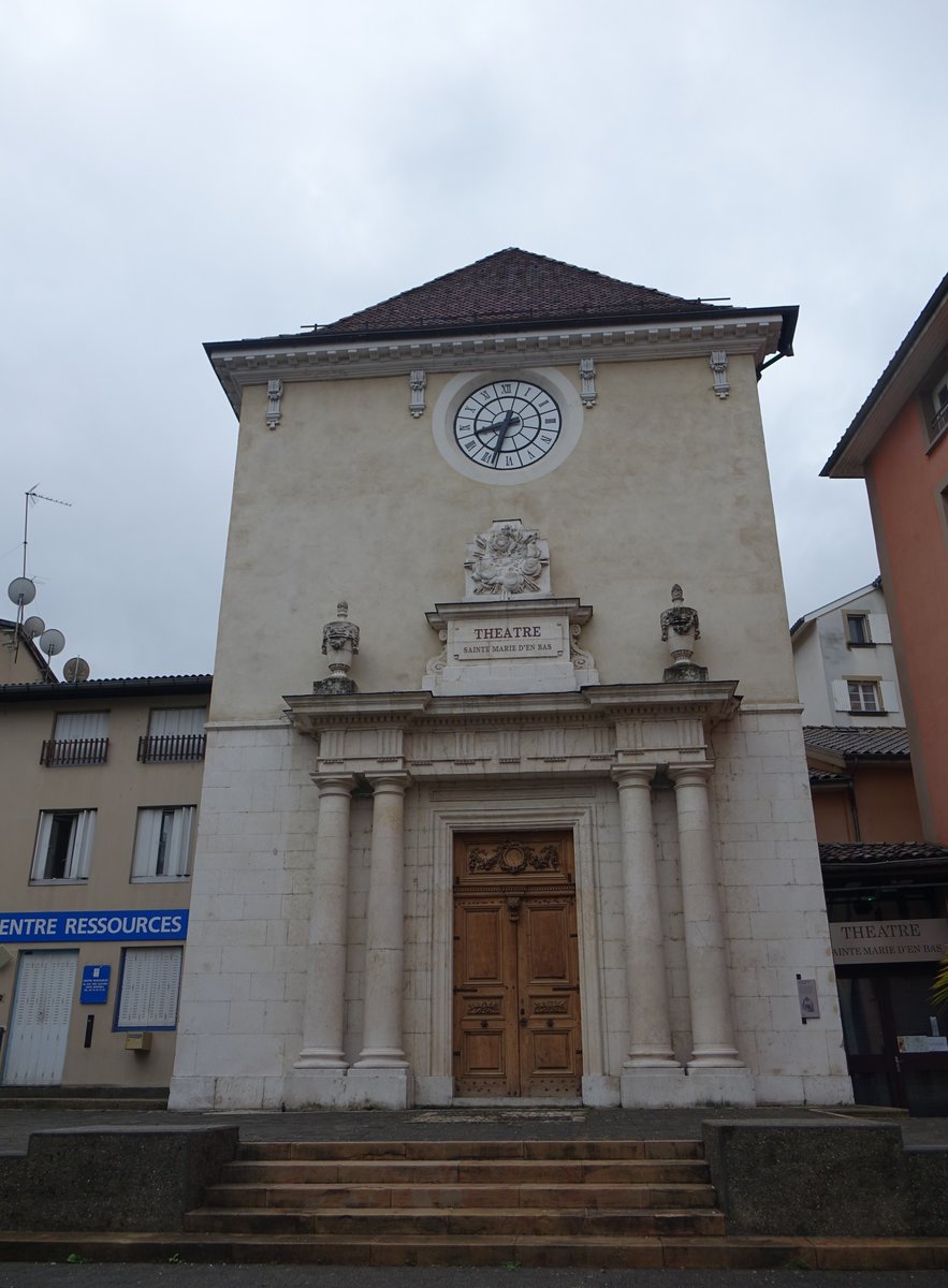 Grenoble, Theater in der Chapelle St. Marie d´en Bas (18.09.2016)