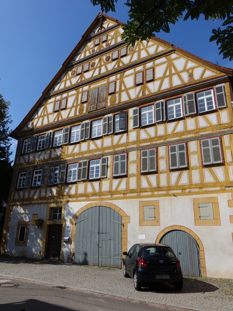 Grtzingen, Ev. Pfarrhaus von 1683 (30.08.2015)