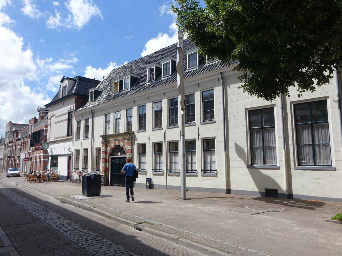 Groningen, Pelstergasthuis in der Pelsterstraat, erbaut im 13. Jahrhundert (29.07.2017)