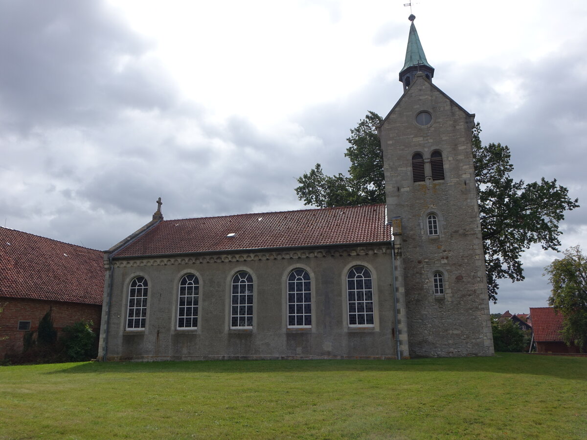 Gro� Brunsrode, evangelische Kirche, Saalkirche erbaut 1836 (16.09.2025)