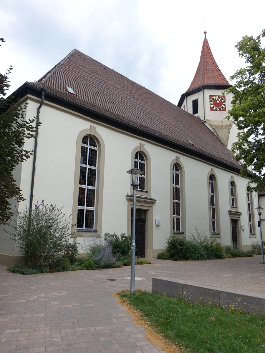 Grobottwar, Ev. Pfarrkirche St. Martin, erbaut ab 1279, Umbau von 1791 bis 1792 (24.06.2018)