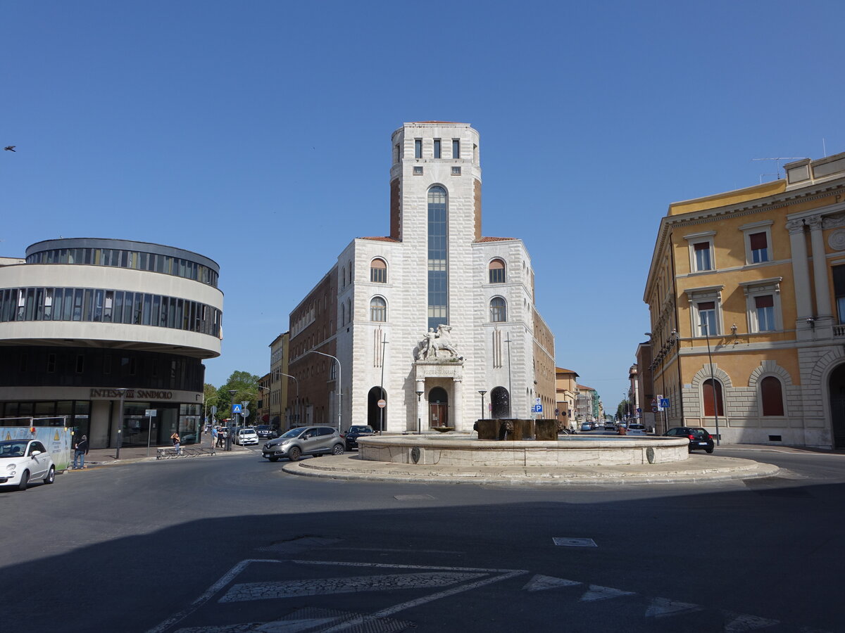 Grosseto, Postgebude an der Piazza Fratelli Roselli (22.05.2022)