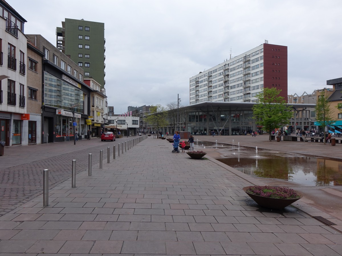 Grote Markt von Genk, Limburg (25.04.2015)
