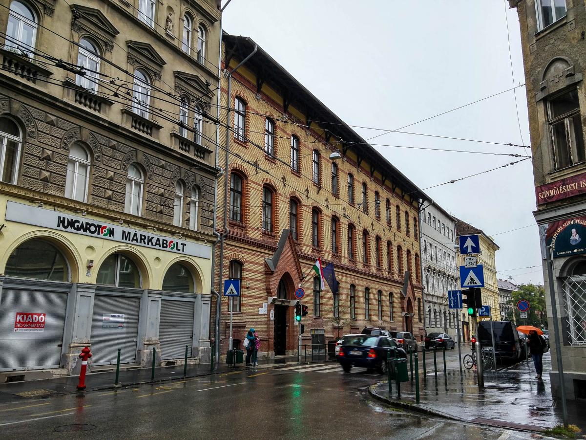 Grundschule in der Rottenbiller Str. Budapest, 21.09.2017.