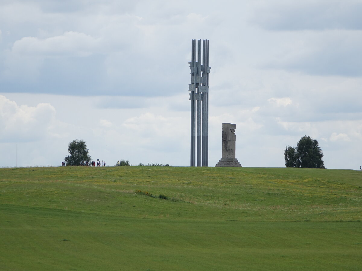 Grunwald / Grnfelde, nationale polnische Gedenksttte fr die Schlacht bei Tannenberg von 1410 (05.08.20219
