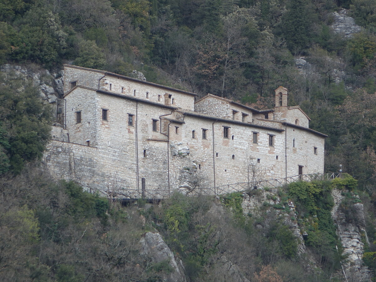 Gubbio, Kloster Eremo di St. Ambrogio (01.04.2022)