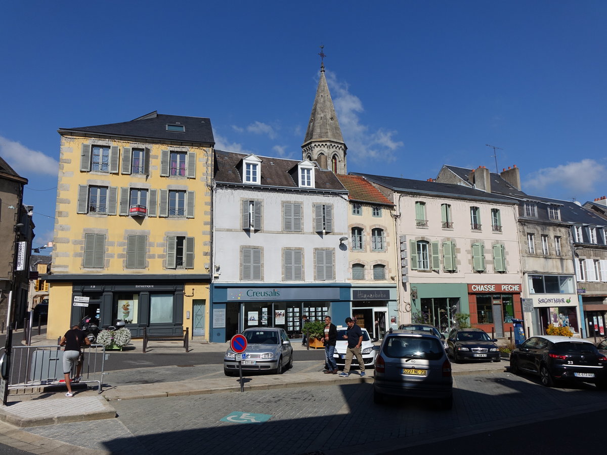 Gueret, Huser an der Rue des Sabots (21.09.2016)