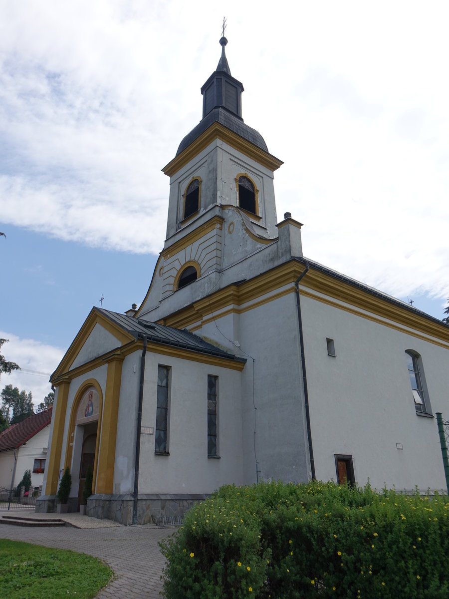 Habovka, kath. Pfarrkirche Maria Himmelfahrt, erbaut von 1817 bis 1820 (06.08.2020)