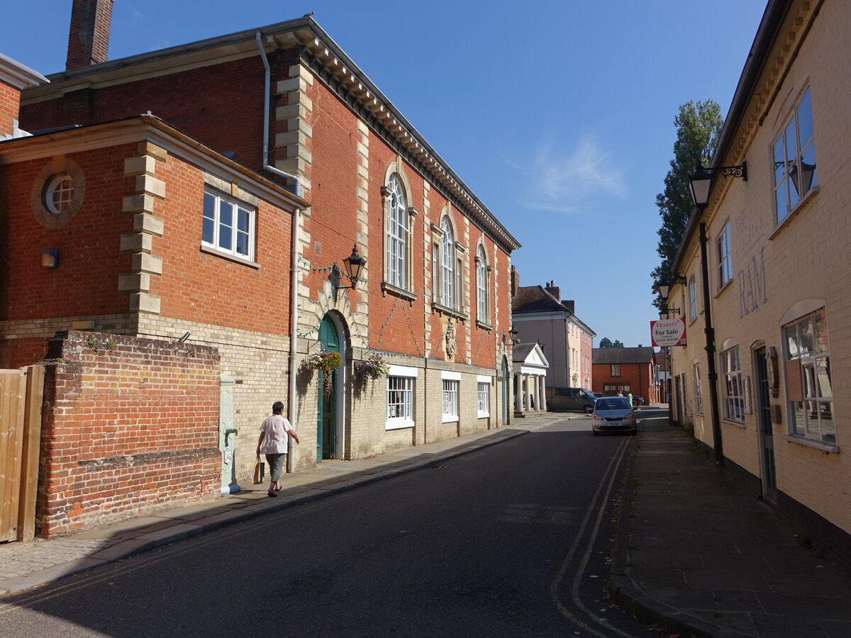 Hadleigh, Town Hall am Market Place, Suffolk (07.09.2023)