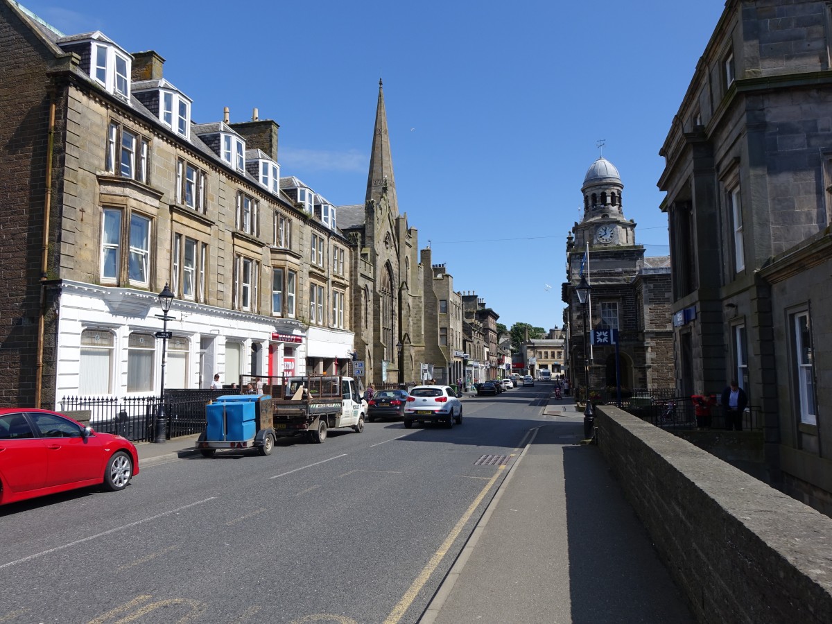 Huser in der High Street von Wick (06.07.2015)