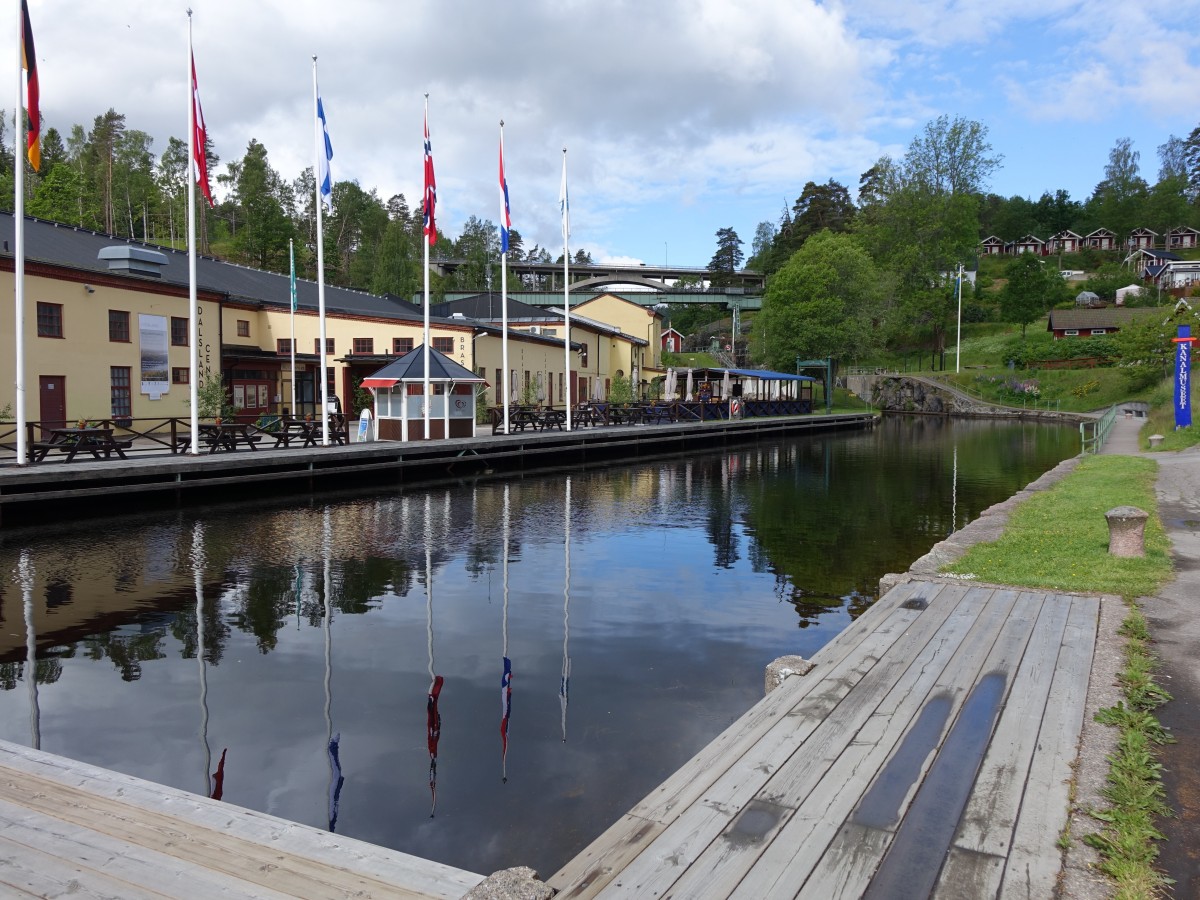 Hverud, Dalsland Kanal mit Aqudukt (19.06.2015)