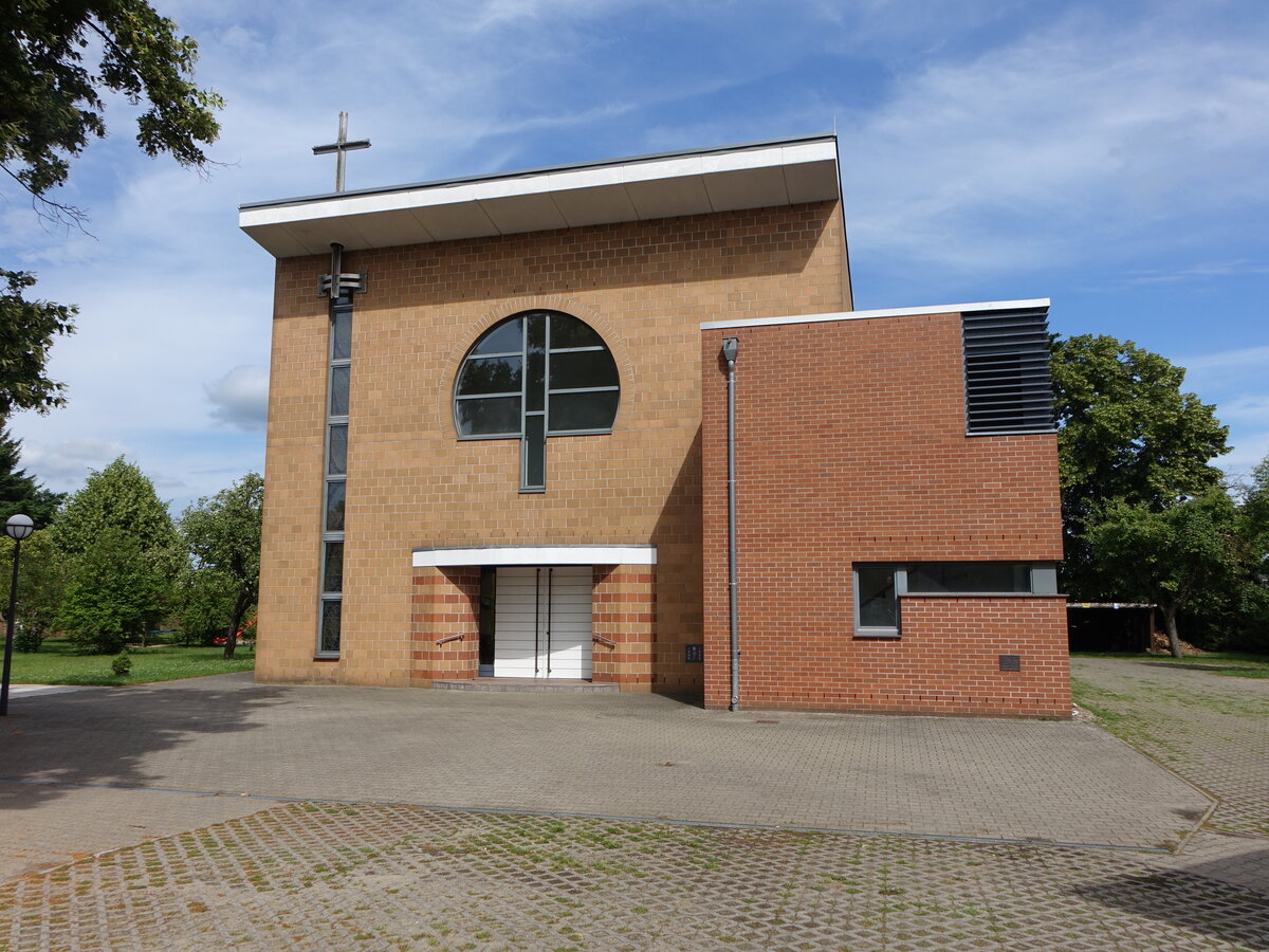 Hagenow, St. Elisabeth Kirche in der Bahnhofstra�e (21.06.2026)