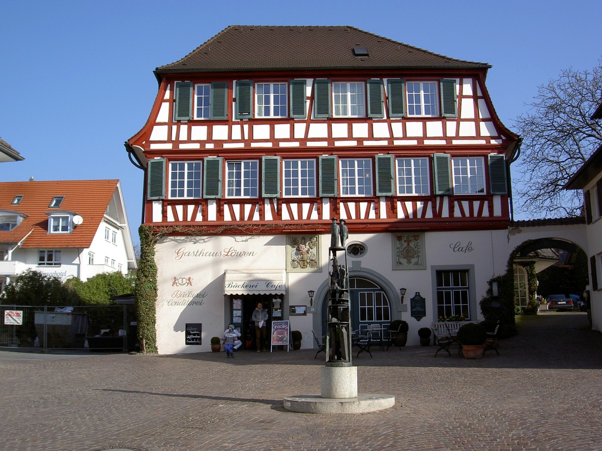 Hagnau a. Bodensee, Gasthaus zum Löwen (09.03.2014)
